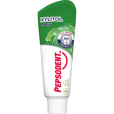 Pepsodent Xylitol Hammastahna Fluori- ja ksylitolipitoinen 75 ml Pepsodent Xylitol Hammastahna Fluori- ja ksylitolipitoinen 75 ml