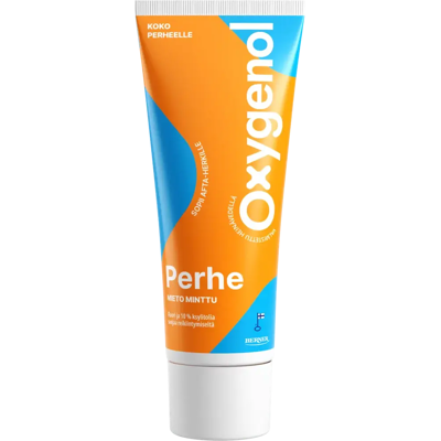 Oxygenol 75ml Perhe hammastahna Oxygenol 75ml Perhe hammastahna