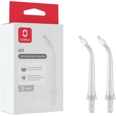 Oclean N11 vaihtosuutin W10:lle kirkas 2 kpl C05000023 Oclean N11 vaihtosuutin W10:lle kirkas 2 kpl C05000023