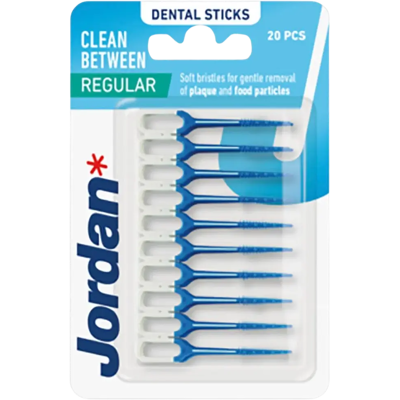 Jordan Clean Between Regular Size hammastikku 20kpl Jordan Clean Between Regular Size hammastikku 20kpl