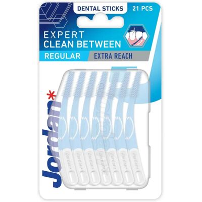 Jordan Expert Clean Between Regular hammastikku 21kpl Jordan Expert Clean Between Regular hammastikku 21kpl