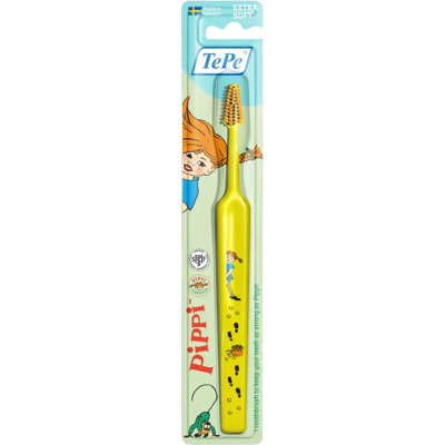 TePe Kids™ Pippi Extra Soft Toothbrush TePe Kids™ Pippi Extra Soft Toothbrush