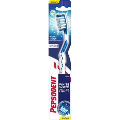 Pepsodent White System Keskikokoinen Hammasharja - Suun hoito Pepsodent White System Keskikokoinen Hammasharja - Suun hoito