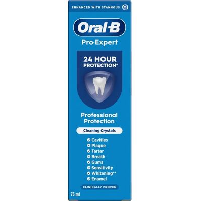 Oral-B Pro-Expert Ammattilais-ensuojaus Hammastahna - Minttu - 75ml Oral-B Pro-Expert Ammattilais-ensuojaus Hammastahna - Minttu - 75ml