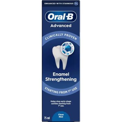 Oral-B Edistynyt Ennaltaehkäisevä Hammastahna Menthol - Hammastahna Oral-B Edistynyt Ennaltaehkäisevä Hammastahna Menthol - Hammastahna