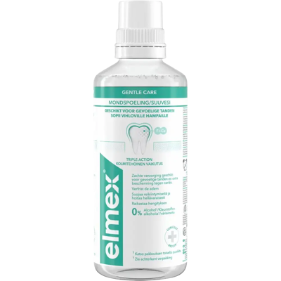elmex Sensitive Gentle Care suuvesi 400ml elmex Sensitive Gentle Care suuvesi 400ml