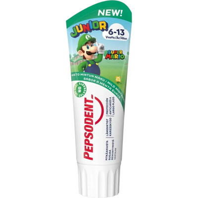 Pepsodent - Junior - 6-13 vuotta - Minttu - Hammastahna Pepsodent - Junior - 6-13 vuotta - Minttu - Hammastahna