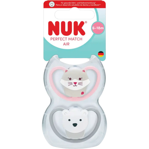 NUK Perfect Match Huvitutti Koko 2 Air CL1 2/PKT NUK Perfect Match Huvitutti Koko 2 Air CL1 2/PKT