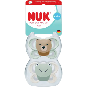 NUK Perfect Match Huvitutti Koko 1 Air CL1 2/PKT NUK Perfect Match Huvitutti Koko 1 Air CL1 2/PKT