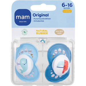 MAM Original 6-16kk luonnonkumi 2kpl tutti MAM Original 6-16kk luonnonkumi 2kpl tutti