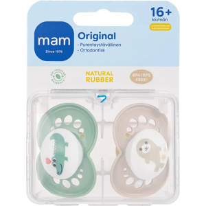 MAM Original +16kk luonnonkumi 2kpl tutti MAM Original +16kk luonnonkumi 2kpl tutti