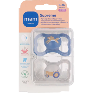 MAM Supreme 6-16kk silikoni 2kpl MAM Supreme 6-16kk silikoni 2kpl