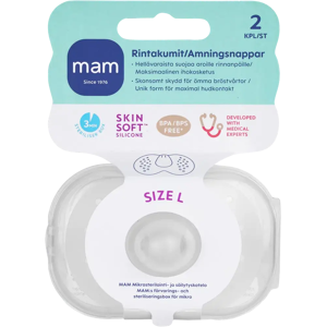 MAM Nipple Shields Rintakumi 2kpl koko L MAM Nipple Shields Rintakumi 2kpl koko L