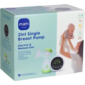 MAM 2in1 Single Sähkökäyttöinen rintapumppu MAM 2in1 Single Sähkökäyttöinen rintapumppu
