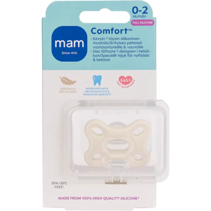 MAM Comfort 0-2kk silikonitutti MAM Comfort 0-2kk silikonitutti