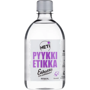 Heti 500ml pyykkietikka laventeli Heti 500ml pyykkietikka laventeli