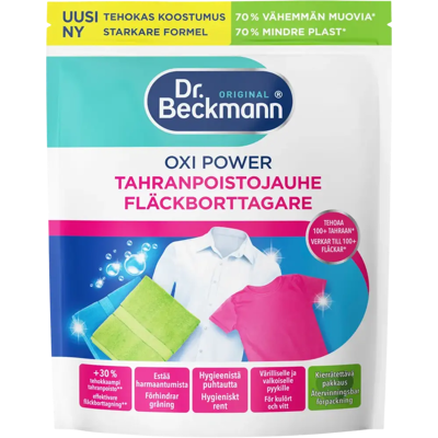DR Beckmann Dr. Beckmann Oxi Power Tahranpoistojauhe 400 g DR Beckmann Dr. Beckmann Oxi Power Tahranpoistojauhe 400 g