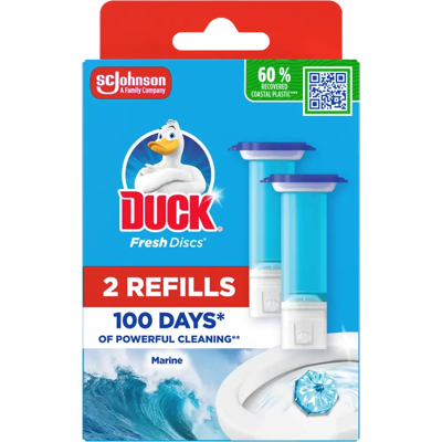 Duck Fresh Discs 2x36ml Marine täyttöpakkaus Duck Fresh Discs 2x36ml Marine täyttöpakkaus