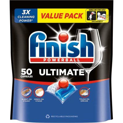 Finish Ultimate All-in-1 konetiskitabletti 50kpl Finish Ultimate All-in-1 konetiskitabletti 50kpl