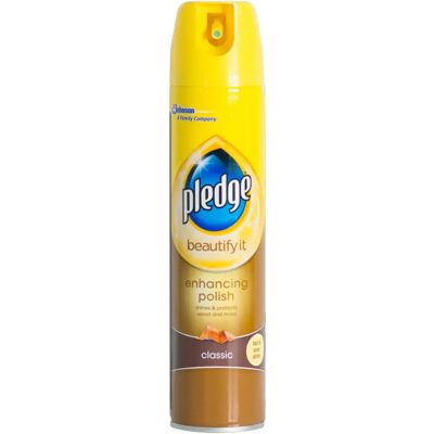 Pledge 250ml wood huonekaluaerosoli Pledge 250ml wood huonekaluaerosoli