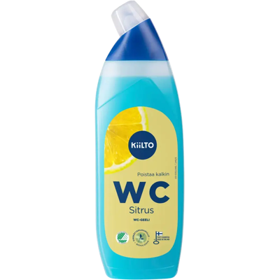 Kiilto WC-geeli Sitrus 750 ml Kiilto WC-geeli Sitrus 750 ml