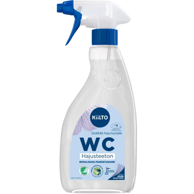 Kiilto - WC biohajoava puhdistussuihke Hajusteeton 600 ml - 600 ml - Hajusteeton - WC-puhdistusaine Kiilto - WC biohajoava puhdistussuihke Hajusteeton 600 ml - 600 ml - Hajusteeton - WC-puhdistusaine
