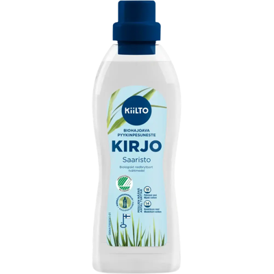 Kiilto Kirjo biohajoava pyykinpesuneste Saaristo 720 ml Kiilto Kirjo biohajoava pyykinpesuneste Saaristo 720 ml