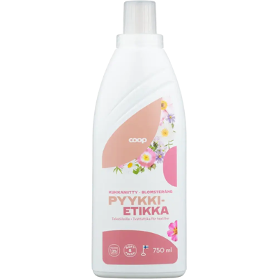 Coop kukkaniitty pyykkietikka 0,75 l Coop kukkaniitty pyykkietikka 0,75 l