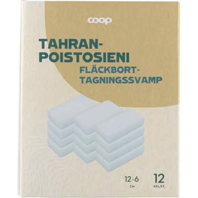Coop tahranpoistosieni 12 kpl Coop tahranpoistosieni 12 kpl