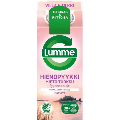 Lumme - Hienopyykki - 750 ml - herkille tekstiileille - Hienopesuneste Lumme - Hienopyykki - 750 ml - herkille tekstiileille - Hienopesuneste