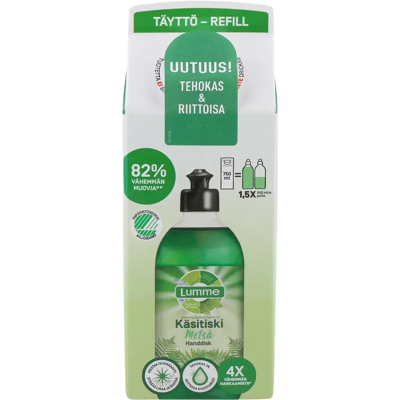 Lumme Metsä käsitiskiaine täyttöpakkaus 750ml Lumme Metsä käsitiskiaine täyttöpakkaus 750ml