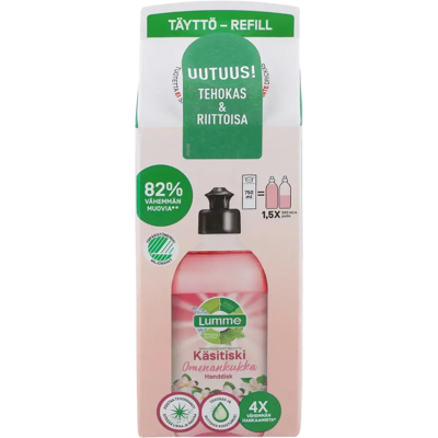 Lumme Omenankukka käsitiskiaine täyttöpakkaus 750ml Lumme Omenankukka käsitiskiaine täyttöpakkaus 750ml