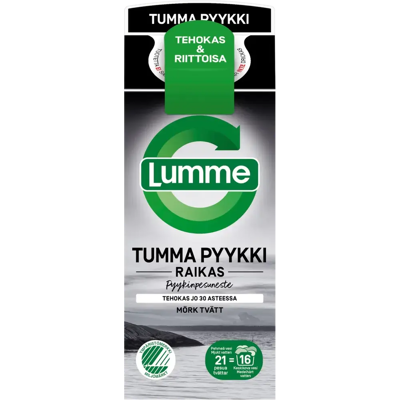 Lumme Tumma Pyykki Raikas pyykinpesuneste 750ml Lumme Tumma Pyykki Raikas pyykinpesuneste 750ml