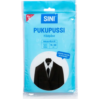 SINI pukupusseja 5kpl 70x120cm SINI pukupusseja 5kpl 70x120cm