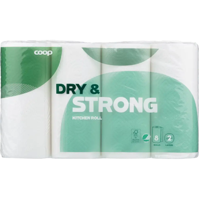 Coop talouspaperi Dry & Strong 8 rl Coop talouspaperi Dry & Strong 8 rl
