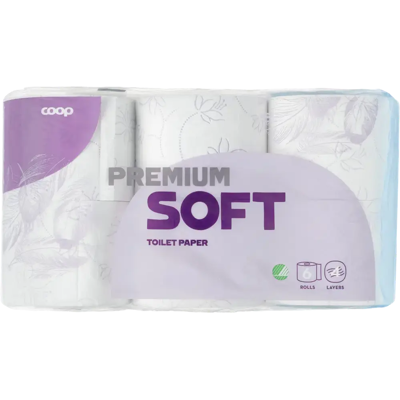 Coop wc-paperi Premium Soft 6 rl Coop wc-paperi Premium Soft 6 rl