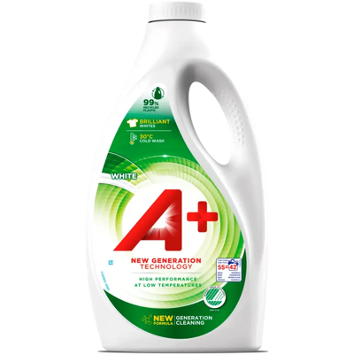 Valkoinen 2200ml pyykinpesuaine Joutsenmerkki - Pesuaine Valkoinen 2200ml pyykinpesuaine Joutsenmerkki - Pesuaine