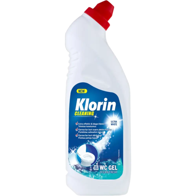 Klorin Cleaning Ocean Fresh wc-geeli 750ml Klorin Cleaning Ocean Fresh wc-geeli 750ml