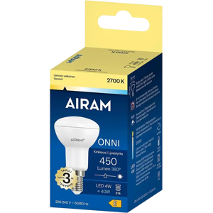 Airam LED R50 827 450lm E14 110D OP Airam LED R50 827 450lm E14 110D OP