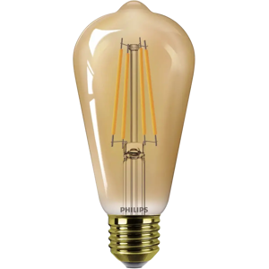 Philips LED-lamppu vintage 7W (40W) E27 1800K meripihkan värinen lasi Philips LED-lamppu vintage 7W (40W) E27 1800K meripihkan värinen lasi