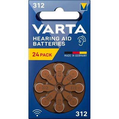 Varta Kuulokojeparisto 312 24 Box Varta Kuulokojeparisto 312 24 Box