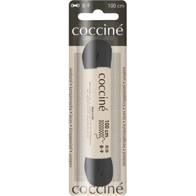 Cocciné Coccine kengännauha 100 cm, musta Cocciné Coccine kengännauha 100 cm, musta