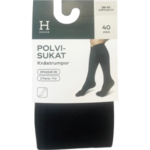 House naisten polvisukat 3D Opaque 40 den GA3D40HO 2-pack House naisten polvisukat 3D Opaque 40 den GA3D40HO 2-pack