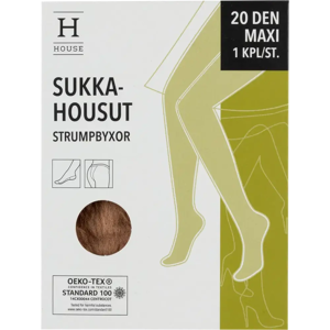 House naisten sukkahousut maxi 20 den plus-koko Sun, storlek 48-52 House naisten sukkahousut maxi 20 den plus-koko Sun, storlek 48-52