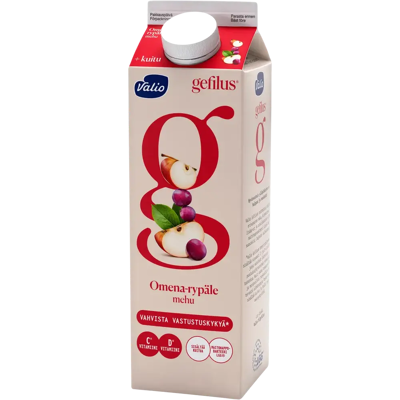 Valio Gefilus ® mehu 1 l omena-rypäle+kuitu Valio Gefilus ® mehu 1 l omena-rypäle+kuitu