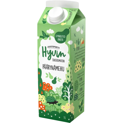 Juustoportti Hyvin mehu 1 l päärynä Juustoportti Hyvin mehu 1 l päärynä