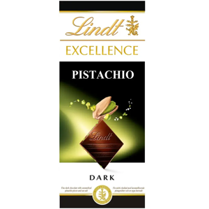 Lindt EXCELLENCE Hienoa tummaa suklaata, karamellisoitua pistaasipähkinää ja ripaus merisuolaa 100g Lindt EXCELLENCE Hienoa tummaa suklaata, karamellisoitua pistaasipähkinää ja ripaus merisuolaa 100g