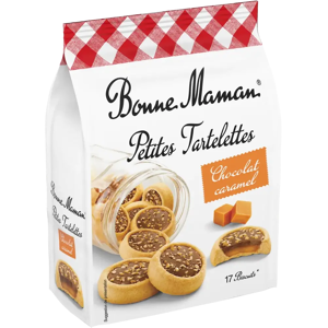 Bonne Maman Suklaa-karamellikeksitartaletit 250 G Bonne Maman Suklaa-karamellikeksitartaletit 250 G