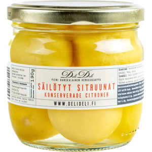 DeliDeli 190g säilötyt sitruunat DeliDeli 190g säilötyt sitruunat