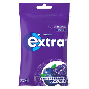 Extra Superberries purukumi (29 g) Extra Superberries purukumi (29 g)